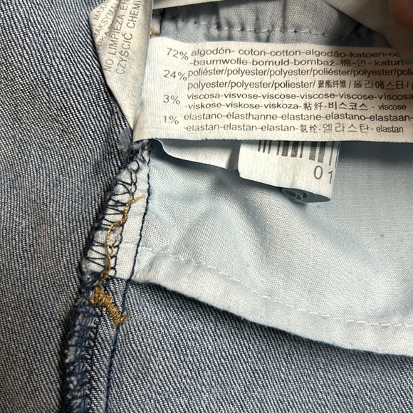 NWOT Stradivarius High Waist Denim Shorts - Picture 6 of 6